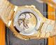 Replica Patek Philippe Nautilus Iced Out Yellow Gold Case Watch White Dial  (7)_th.jpg